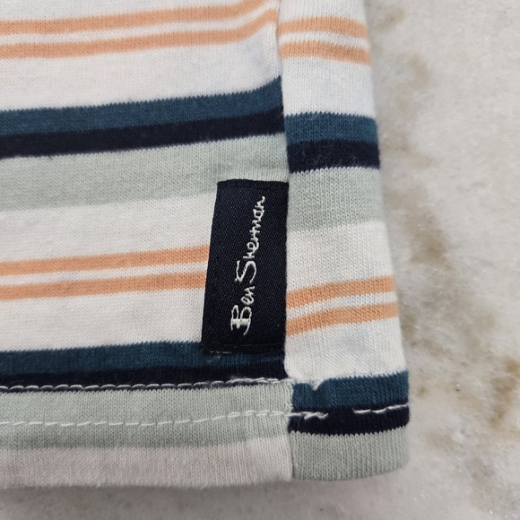 Ben Sherman 3 Pcs Set Quilted Sweatshirt 2T Boys Teal Burnt Orange Navy Blue - Picture 7 of 16